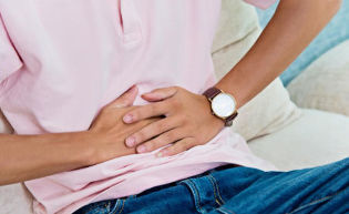 The pain of the stomach for gastritis