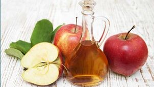 Apple cider vinegar eats a lazy diet
