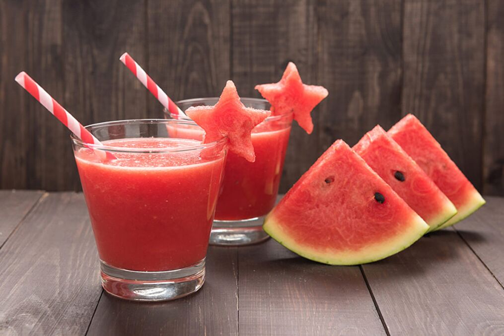 Fresh watermelon with watermelon slices-delicious diet food