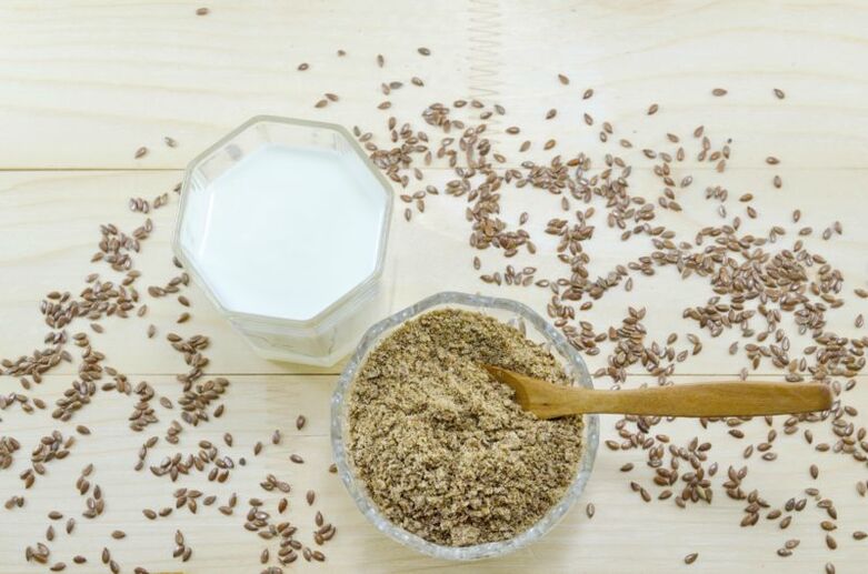 Flaxseed plus kefir for weight loss