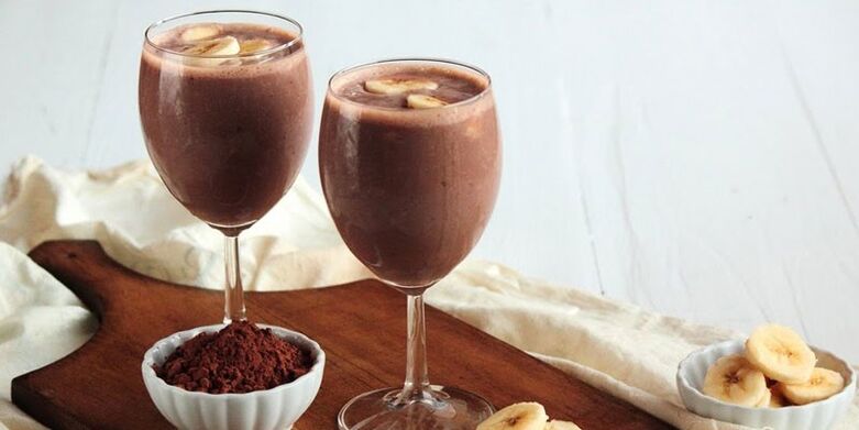 Weight Loss Banana Chocolate Cocktail