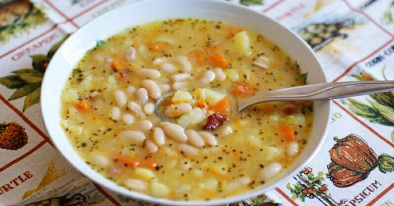 High Cholesterol Bean Soup