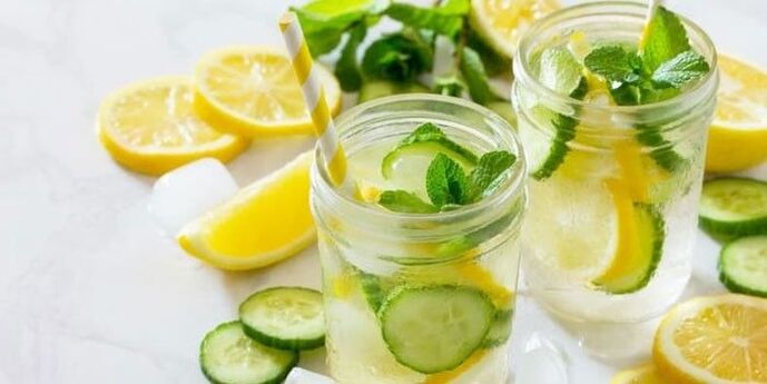 Lemonade with Cucumbers for Weight Loss
