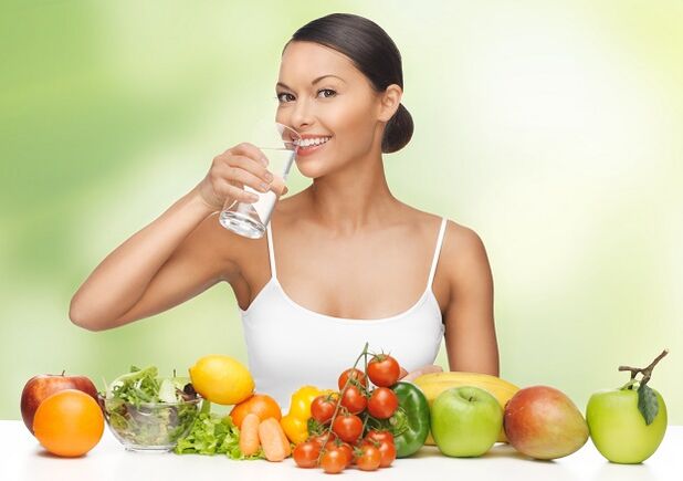 The principles of the water diet are to adhere to a water regime and to use wholesome foods